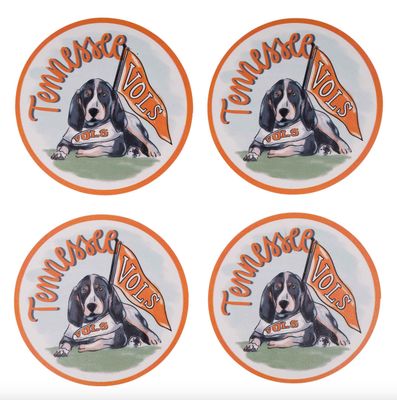 Tennessee® Mascot Coaster Set of 4