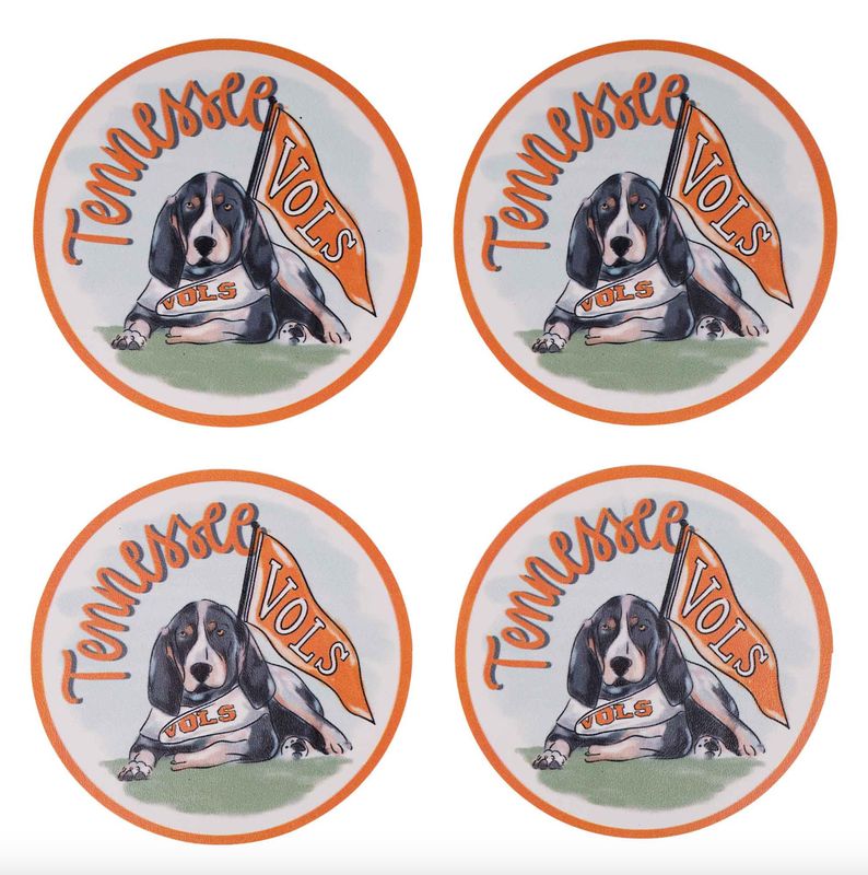 Tennessee® Mascot Coaster Set of 4