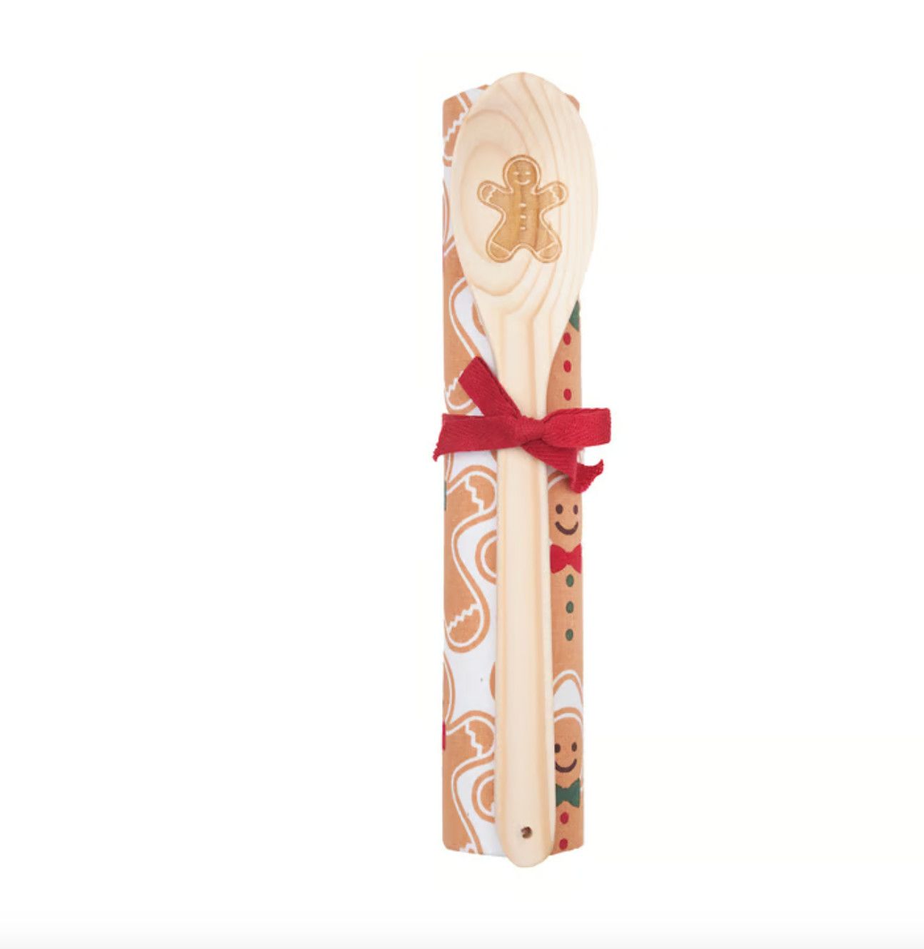 Gingbread Buddies Towel Spoon Set