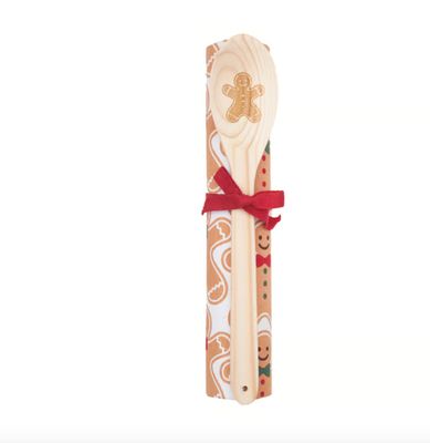 Gingbread Buddies Towel Spoon Set