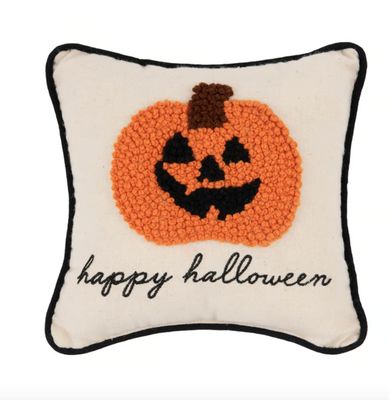 Pumpkin Happy Halloween Pillow