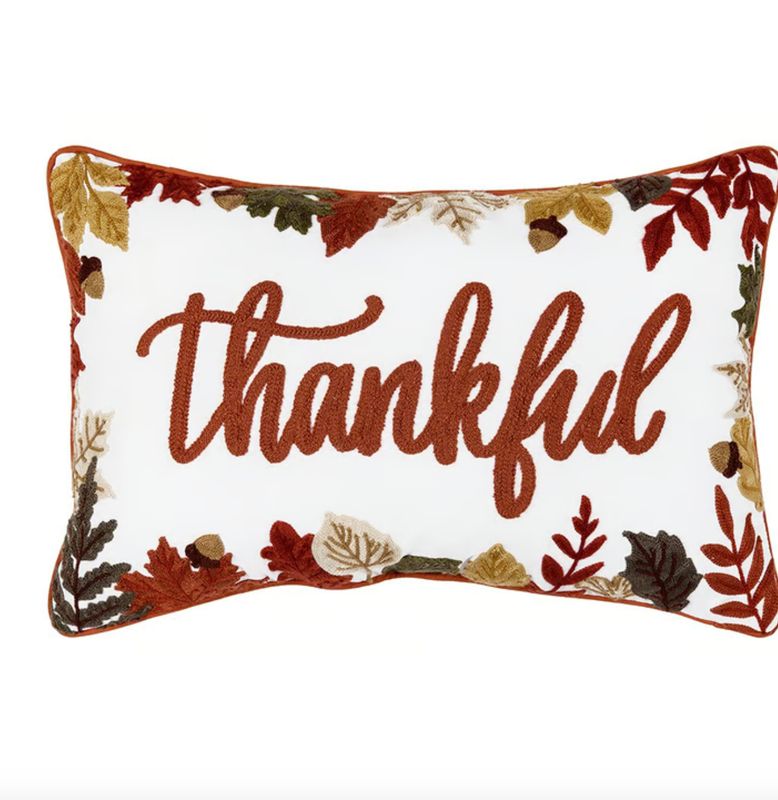 Thankful Leaves Pillow