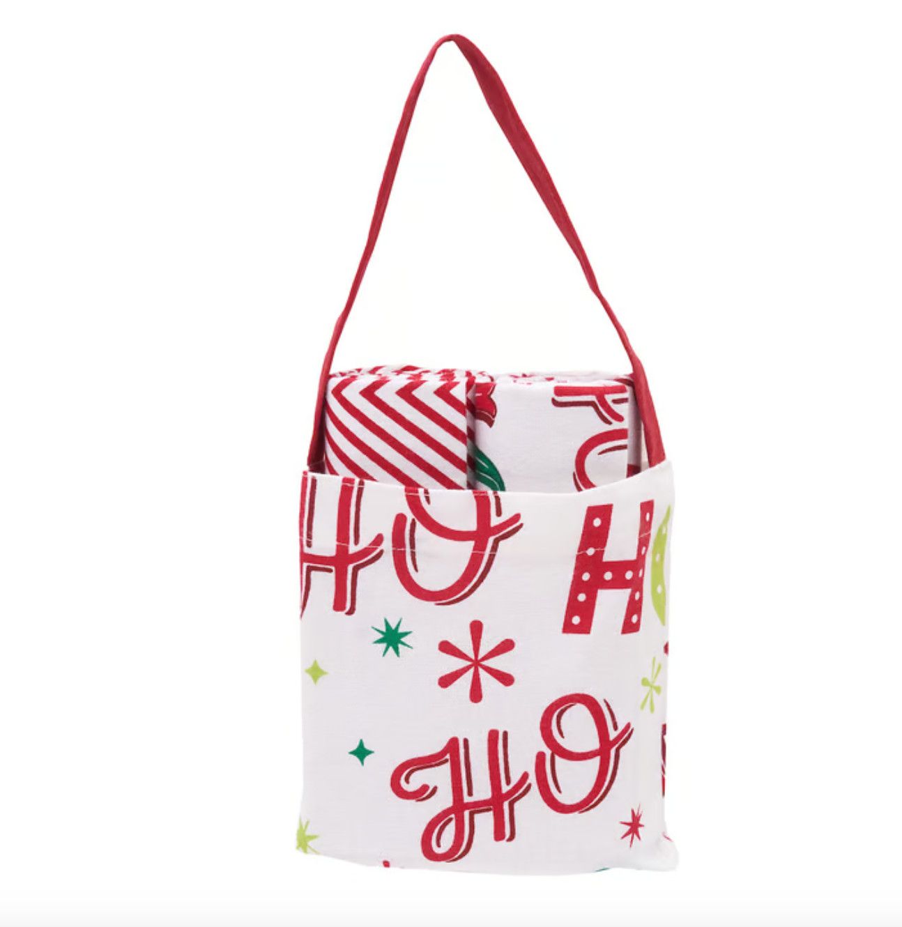Ho Ho Ho Towel &amp; Bag Set