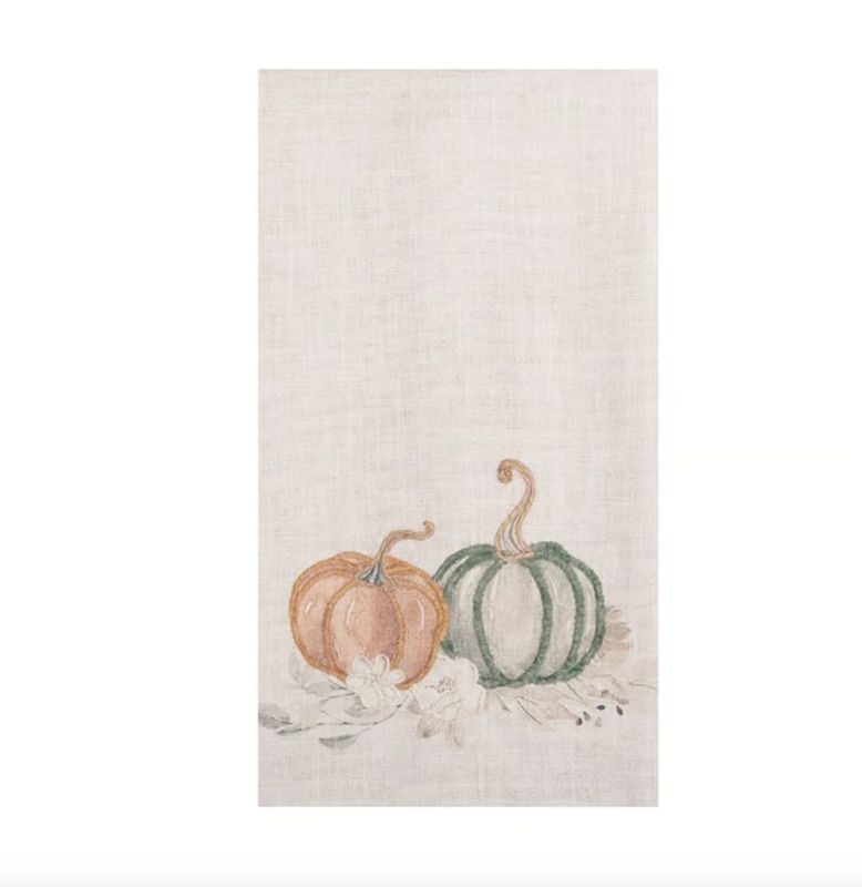 Autumn Fields Pumpkin Towel