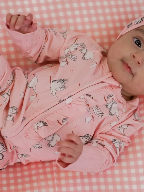 Pink Gingham Everything Blanket