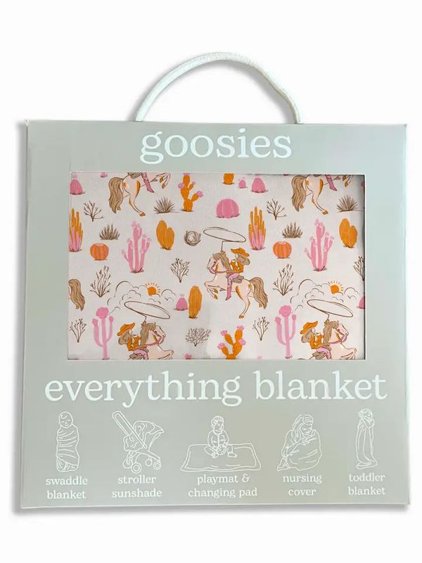 Saddle Up Cowgirl Everything Blanket