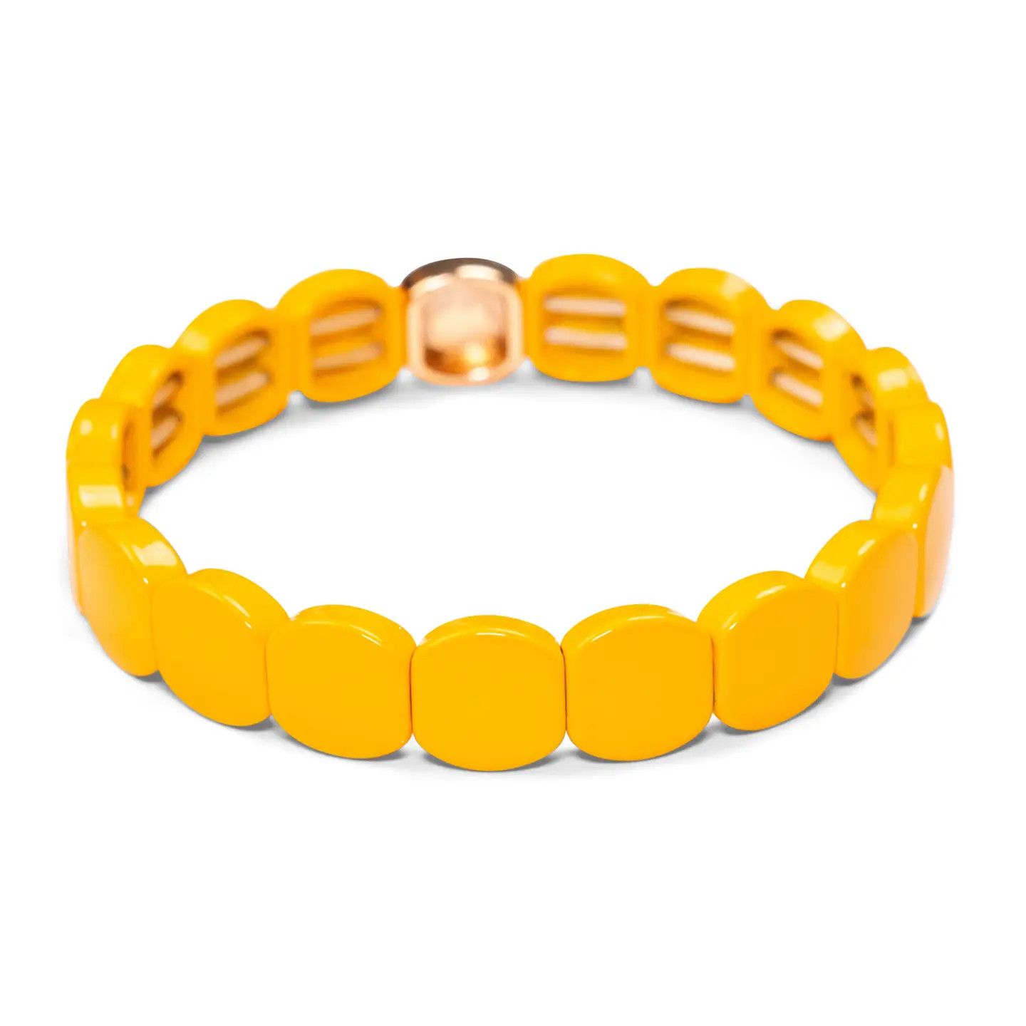 Sweet Tart Tile Bracelet, Color: Mango