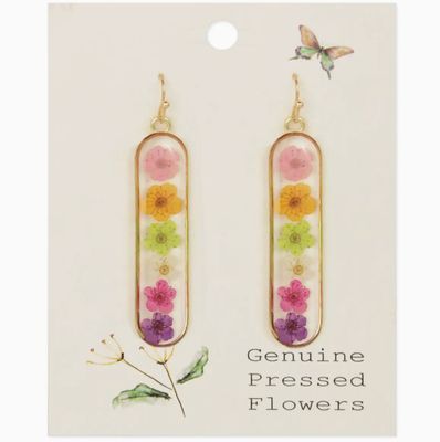 Dried Flower Earrings | Pretty Pastel