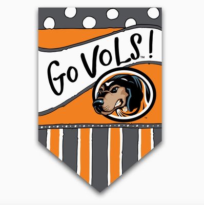 University of Tennessee® Dots and Stripes Garden Flag