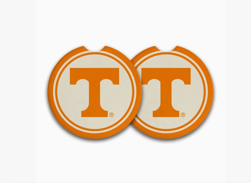 University of Tennessee® Car Coasters Pack of 2