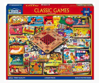 Classic Games 500 Piece Puzzle