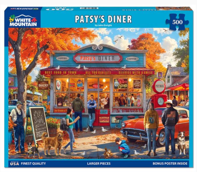Patsy's Diner 500 Piece Puzzle