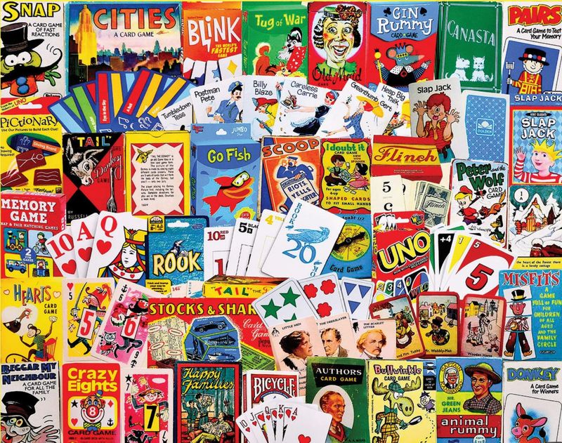 Card Games 300 Piece Puzzle