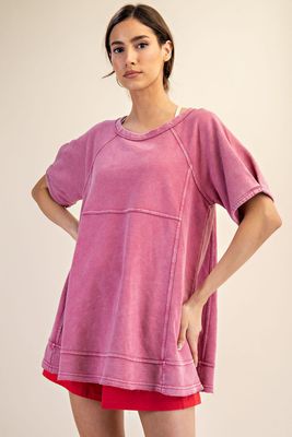The Ollie Oversized Tunic Top