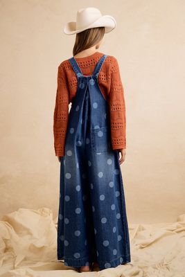 The Preston Polka Dot Overalls