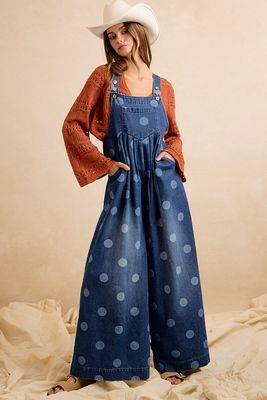 The Preston Polka Dot Overalls