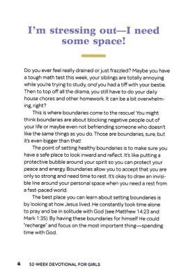 52-Week Devotional for Girls