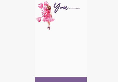 You Are Loved Jotter Notepad