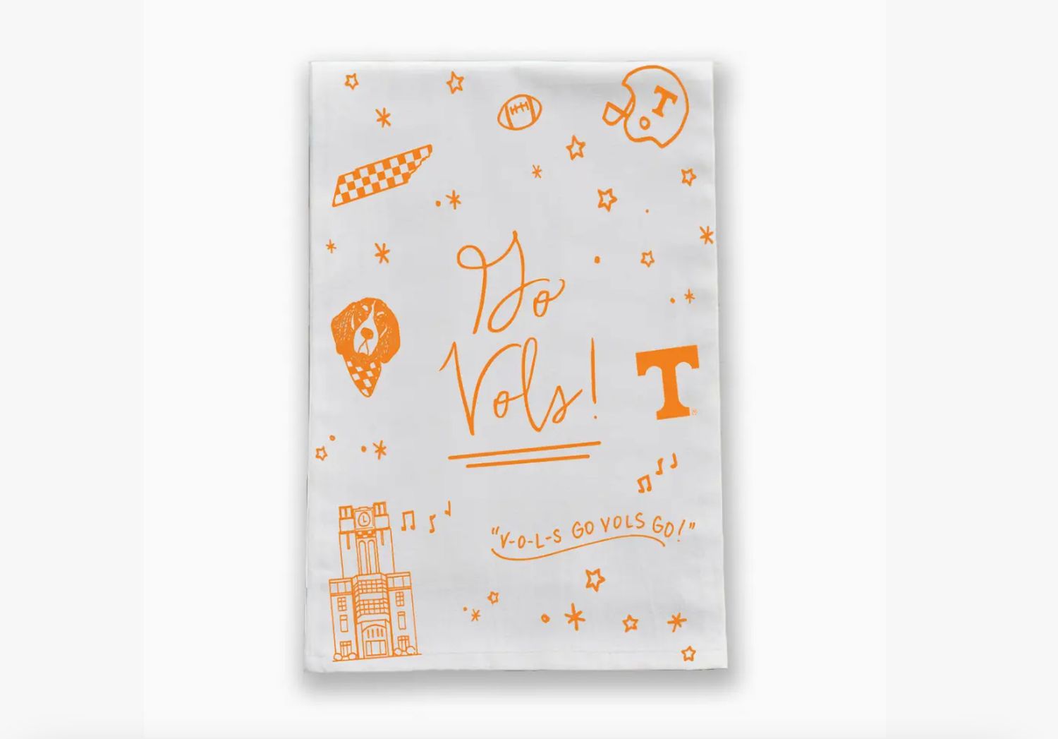 University of Tennessee® Confetti Tea Towel