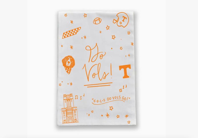 University of Tennessee® Confetti Tea Towel