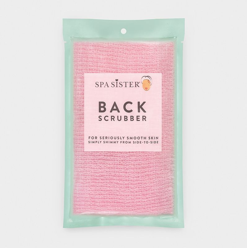 Spa Sister® Seriously Smooth Back Scrubber | Pink