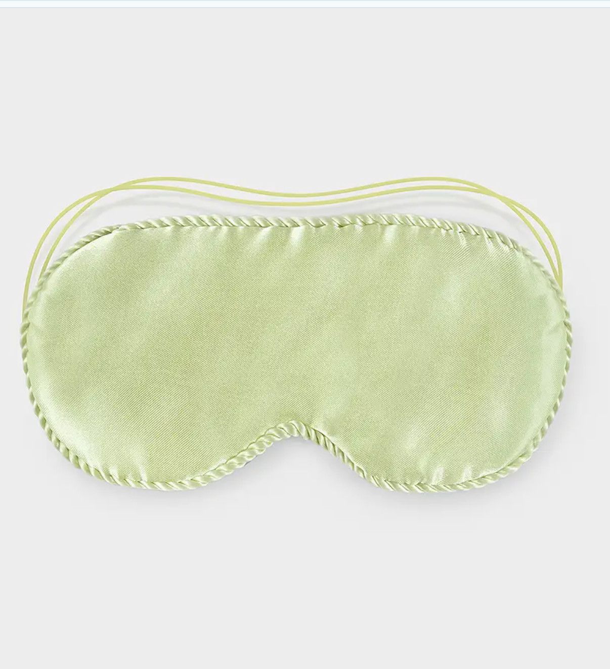Spa Sister® Silk Sleep Mask | Celery