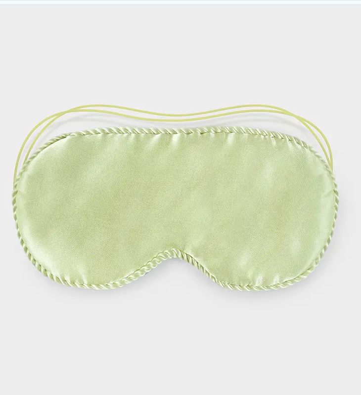 Spa Sister® Silk Sleep Mask | Celery
