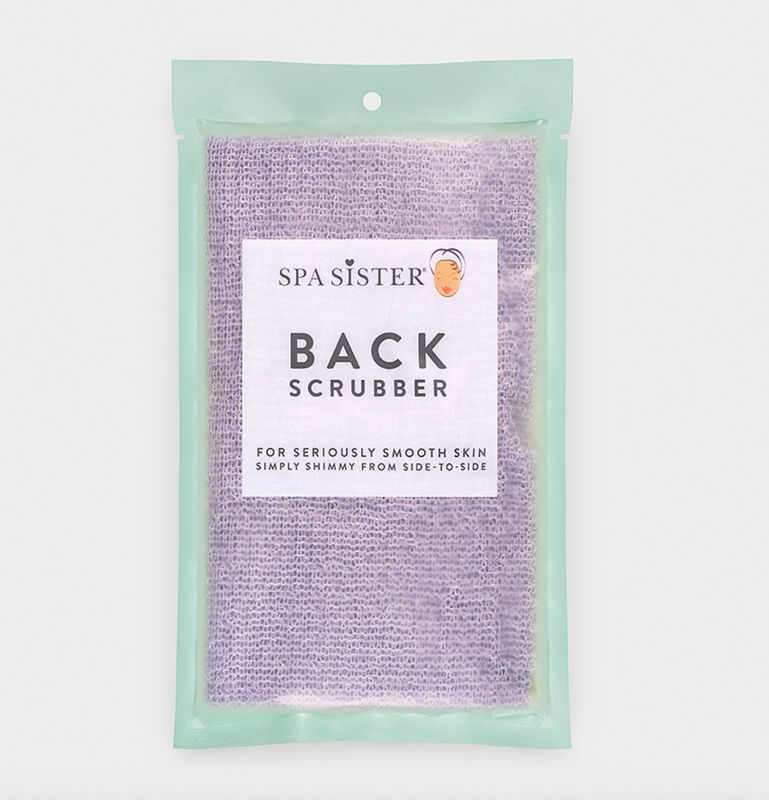 Spa Sister® Seriously Smooth Back Scrubber | Purple