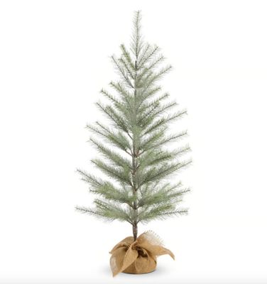 48" Glittered Pine Tree