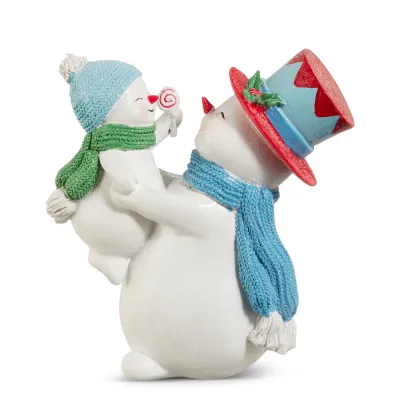 Jolly Snowman &amp; Child