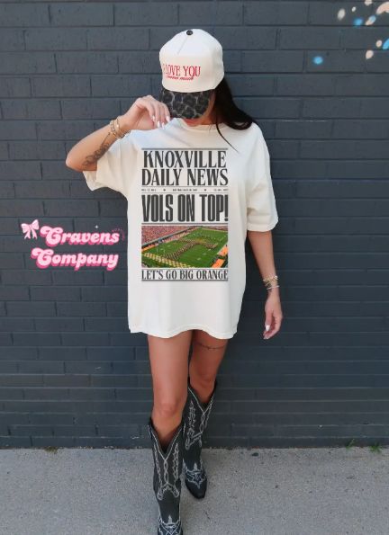 The Knoxville Daily News Tee