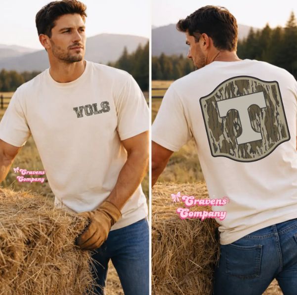 The Tennessee VOLS Doodle Mascot Tee