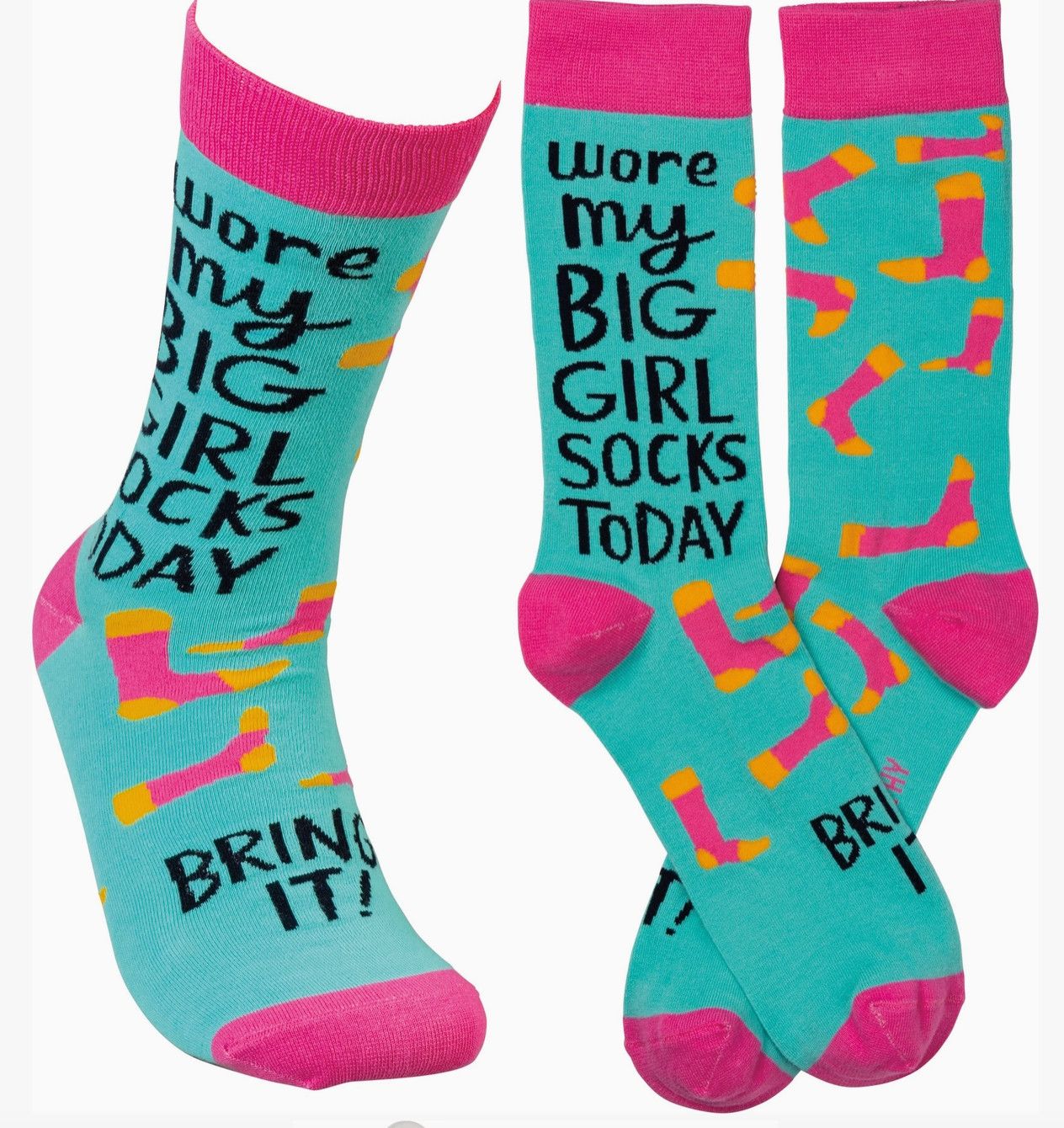 Wore My Big Girl Socks Today
