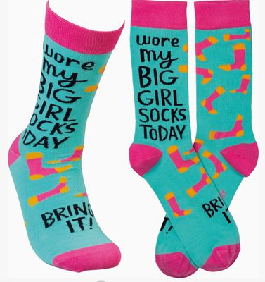 Wore My Big Girl Socks Today