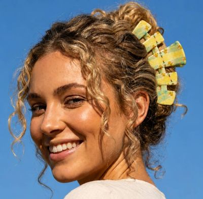 Teleties™ x Laura Parks Classic Hair Clip | Siesta