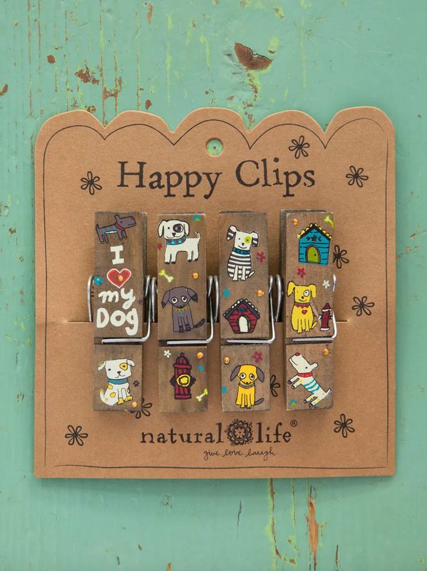 Happy Clips Set Of 4 | My Dog