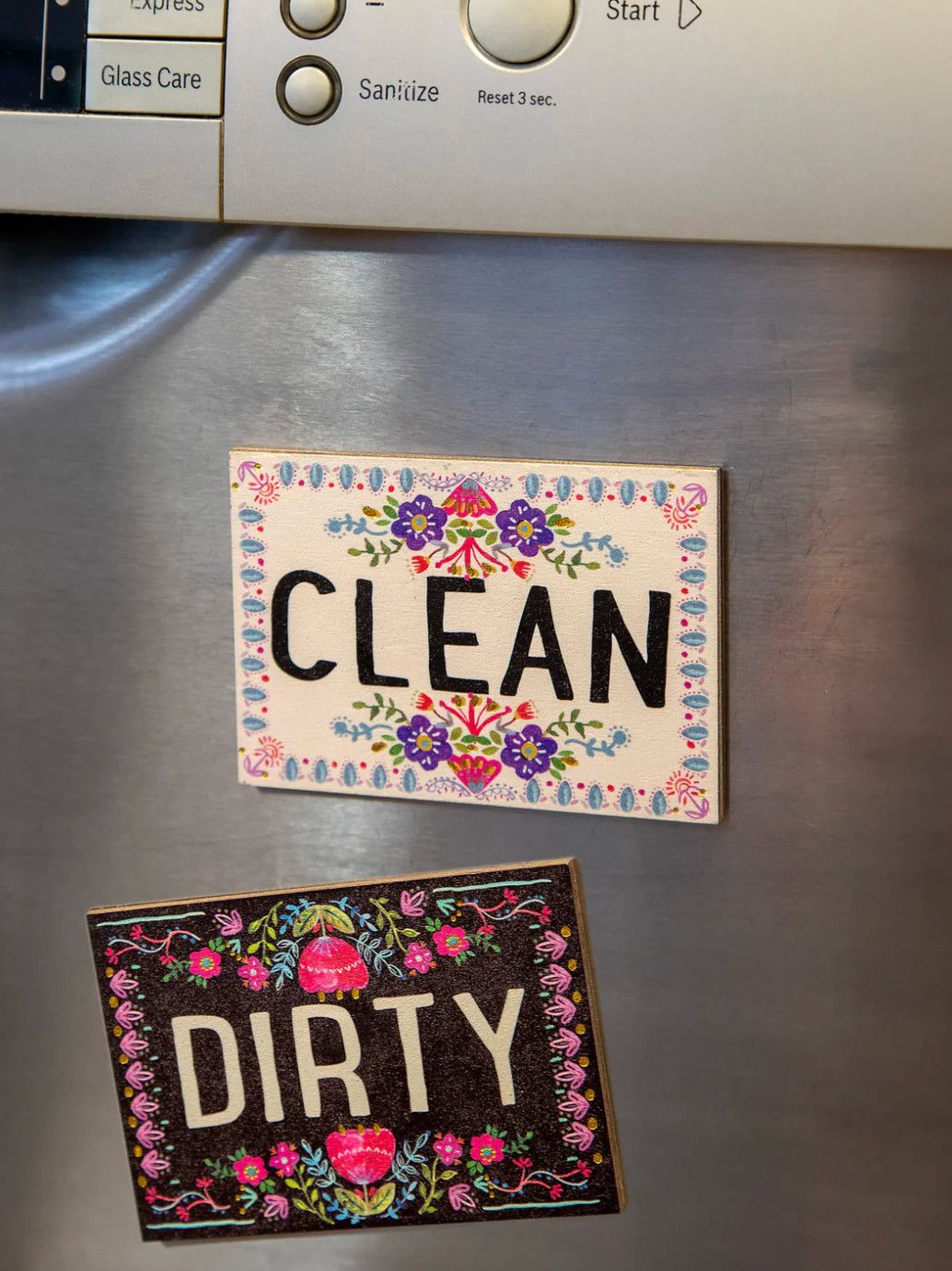 Dishwasher Magnet | Floral