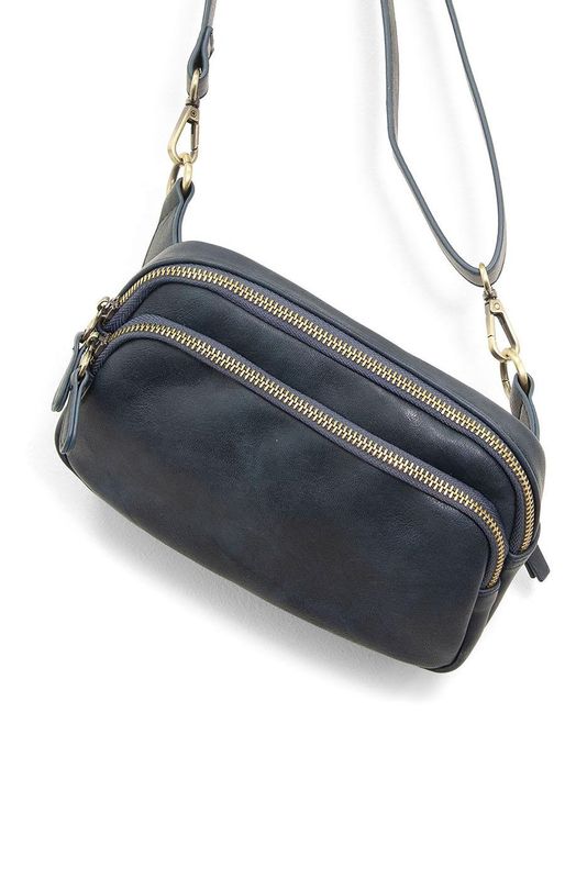The Kylie Double Zip Sling Belt Bag