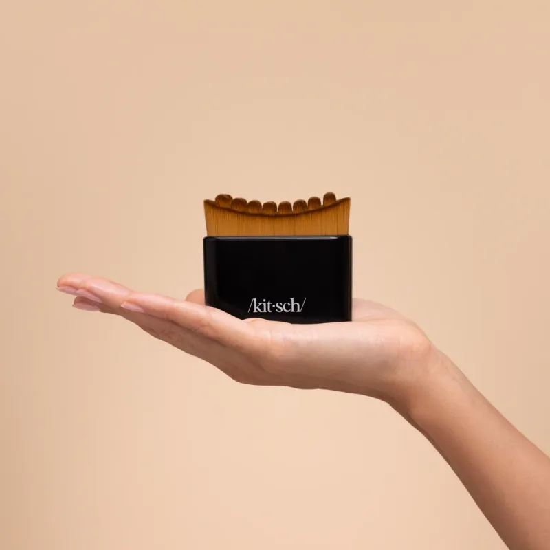 Lymphatic Contour Face Brush | Black