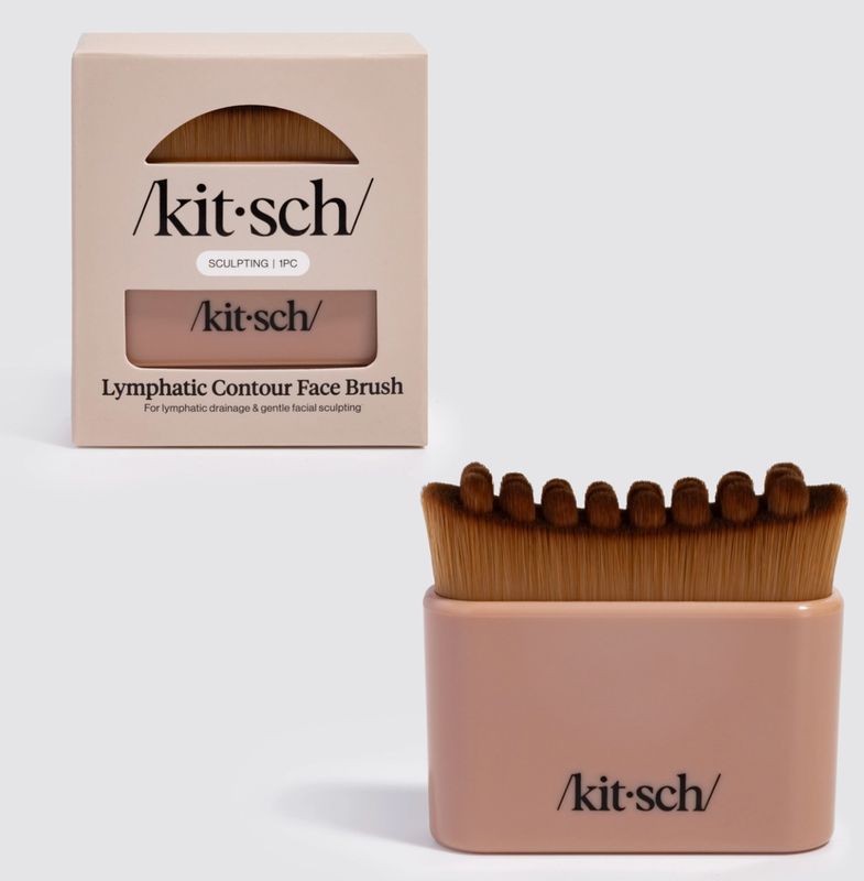 Lymphatic Contour Face Brush | Terracotta