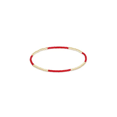 Gameday hope blissful bracelet - red