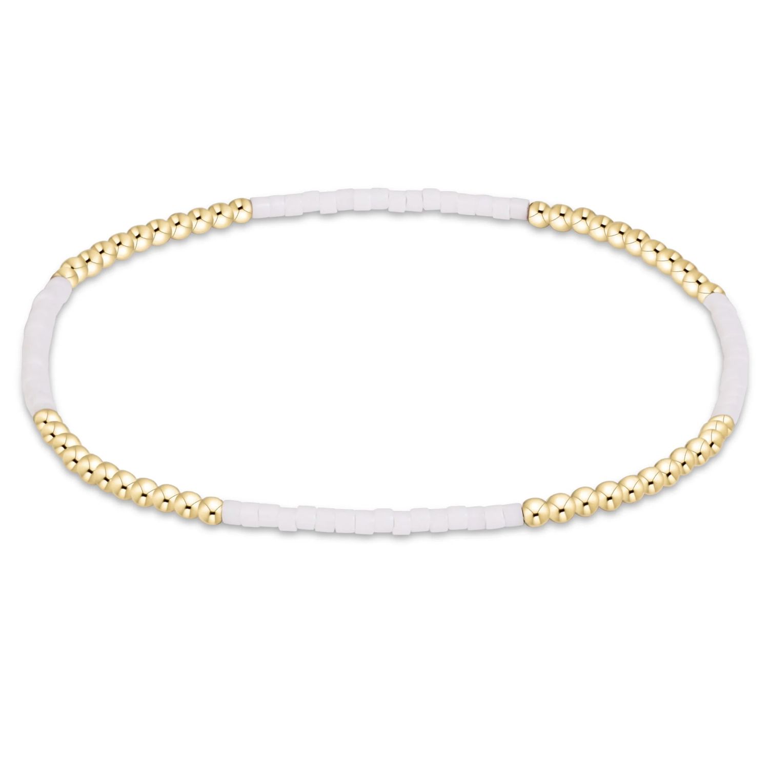 Enewton Gameday Hope Blissful Bracelet White