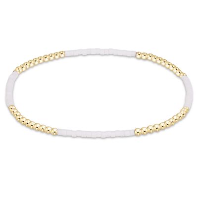 Enewton Gameday Hope Blissful Bracelet White