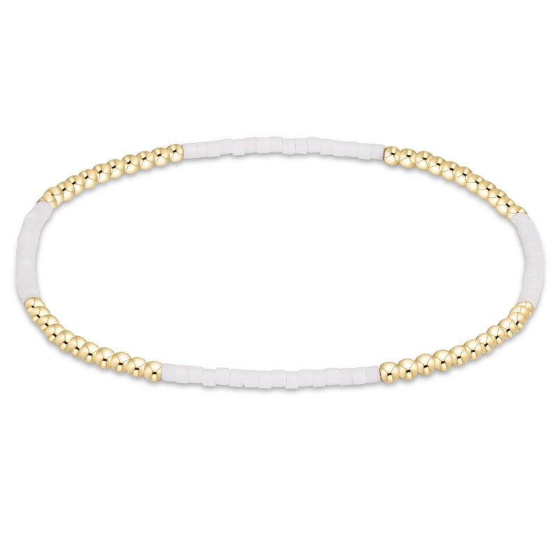 Enewton Gameday Hope Blissful Bracelet White