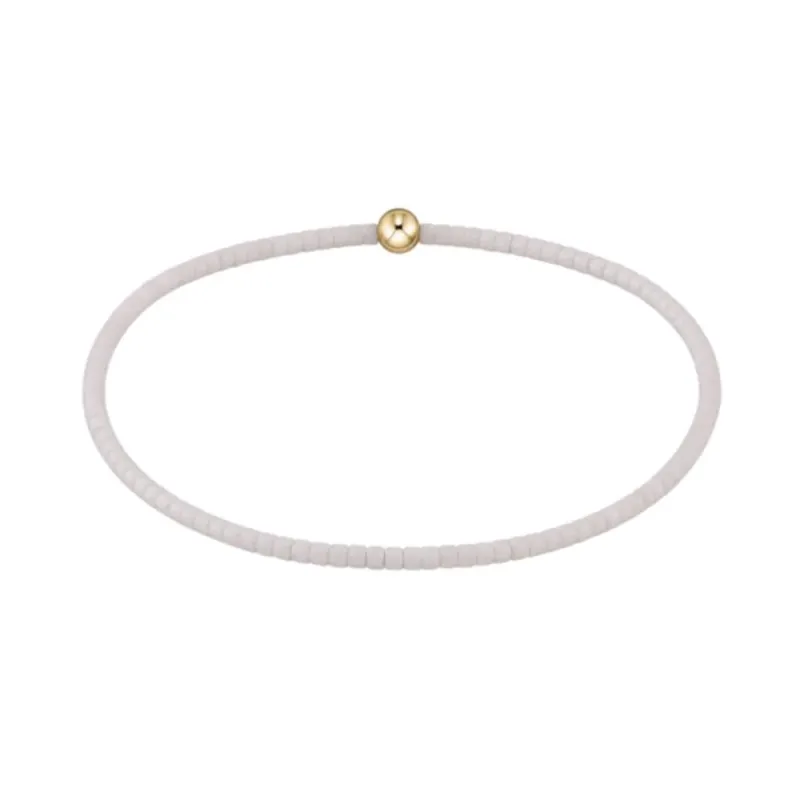 Enewton Gameday Hope Classic Bracelet White