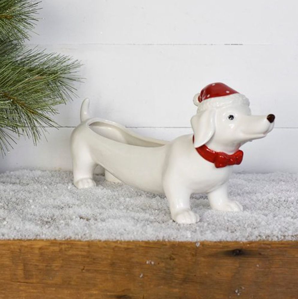 16" Holiday Dog