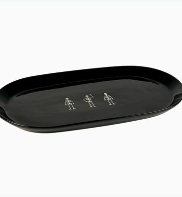 Skeletons Oval Platter