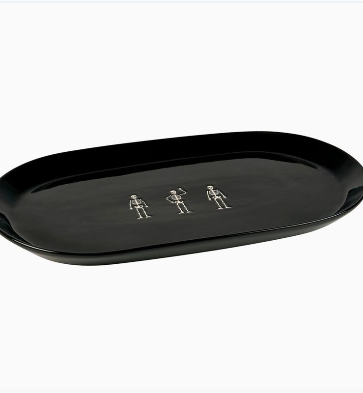 Skeletons Oval Platter