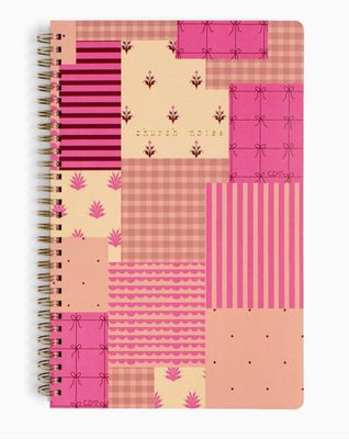 Quilted Patchwork Bible Study Notebook