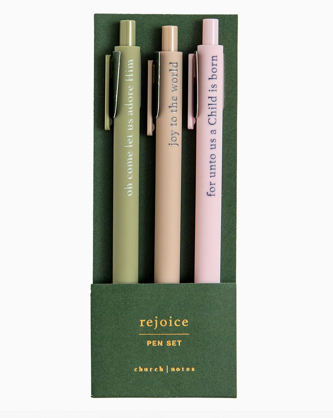 Rejoice Bible Study Pen Set